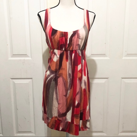 Weston Wear Dresses & Skirts - Weston Wear Red Abstract Sleeveless Dress
